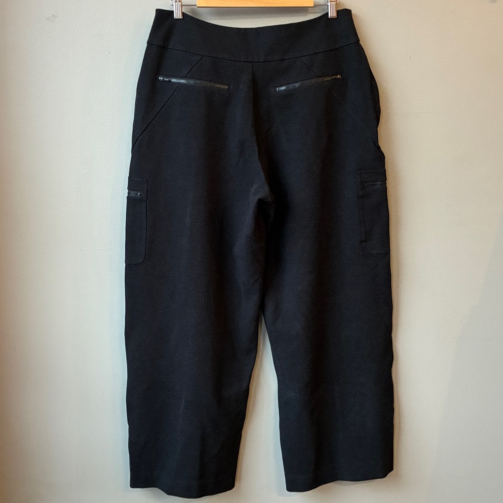 Athleta Venice Heathered Cargo Wide Leg Pants - Picture 7 of 10